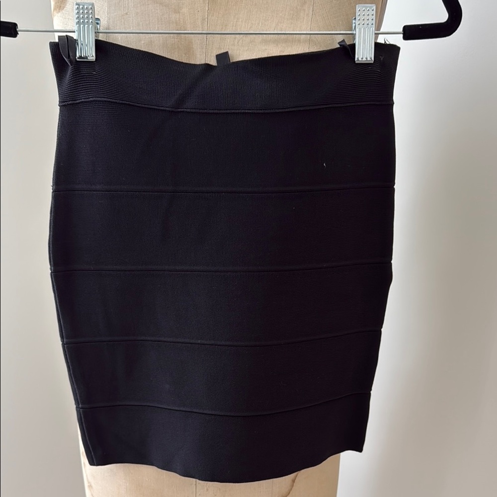 BCBG Black Bandage Skirt